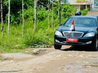 Jokowi Cek Lagi Jalan 'Dajjal' Viral di Lampung, Ini Hasilnya