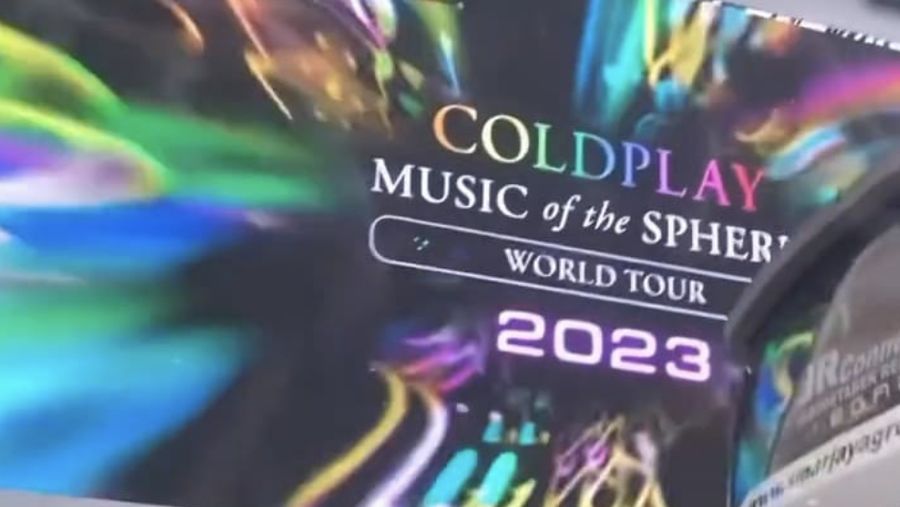 Tangkapan layar Coldplay (Tangkapan layar)