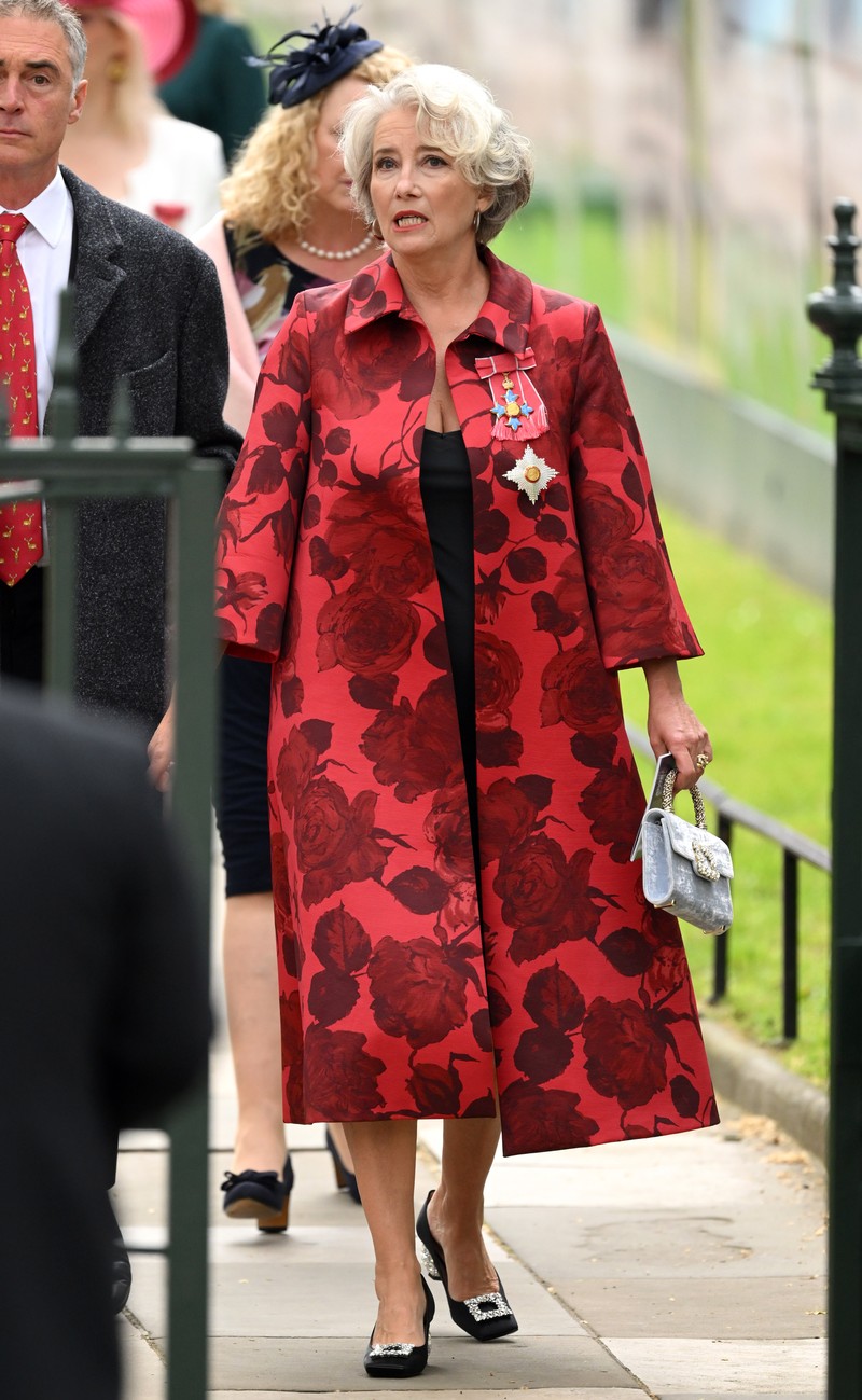 Raja Philippe dari Belgia dan Ratu Mathilde dari Belgia tiba di Westminster Abbey untuk Penobatan Raja Charles III dan Ratu Camilla pada 06 Mei 2023 di London, Inggris. (WireImage/Karwai Tang)