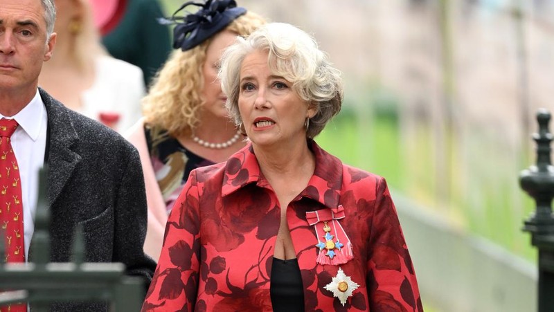Raja Philippe dari Belgia dan Ratu Mathilde dari Belgia tiba di Westminster Abbey untuk Penobatan Raja Charles III dan Ratu Camilla pada 06 Mei 2023 di London, Inggris. (WireImage/Karwai Tang)