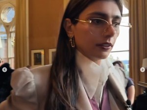Dukung Palestina, Mia Khalifa Cemooh Tentara AS, Doakan Kena Gangguan Mental