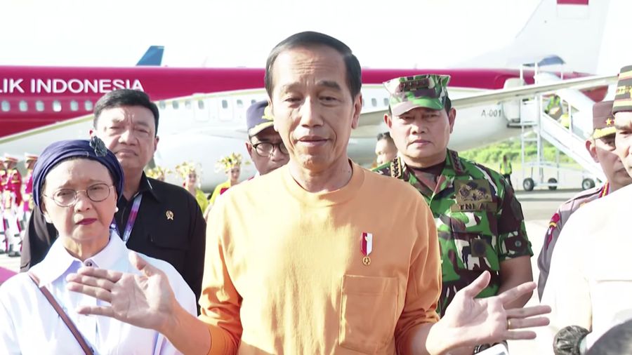 Presiden Jokowi Cek Kesiapan Penyelenggaraan KTT ASEAN, Labuan Bajo, 7 Mei 2023 (Tangkapan layar youtube Setpres RI)