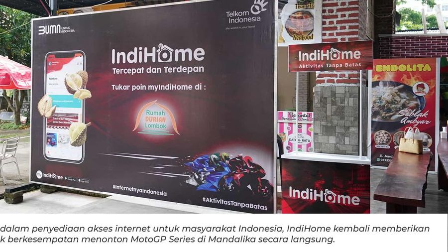 Ilustrasinya wifi corner Indihome. (Dok. Indihome)