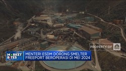 Menteri ESDM Dorong Smelter Freeport Beroperasi di Mei 2024