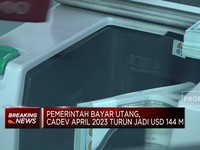 Pemerintah Bayar Utang, Cadev April 2023 Turun Jadi USD 144 M