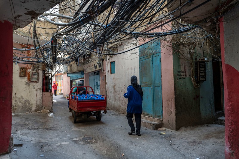 Suasana kota Beirut, Lebanon, Senin, (1/5/2023). Suasana kota Beirut, Lebanon, Senin, (1/5/2023). (Francesca Volpi/Bloomberg via Getty Images)
