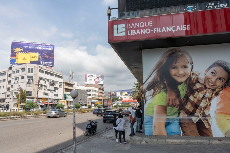 Suasana kota Beirut, Lebanon, Senin, (1/5/2023). Suasana kota Beirut, Lebanon, Senin, (1/5/2023). (Francesca Volpi/Bloomberg via Getty Images)