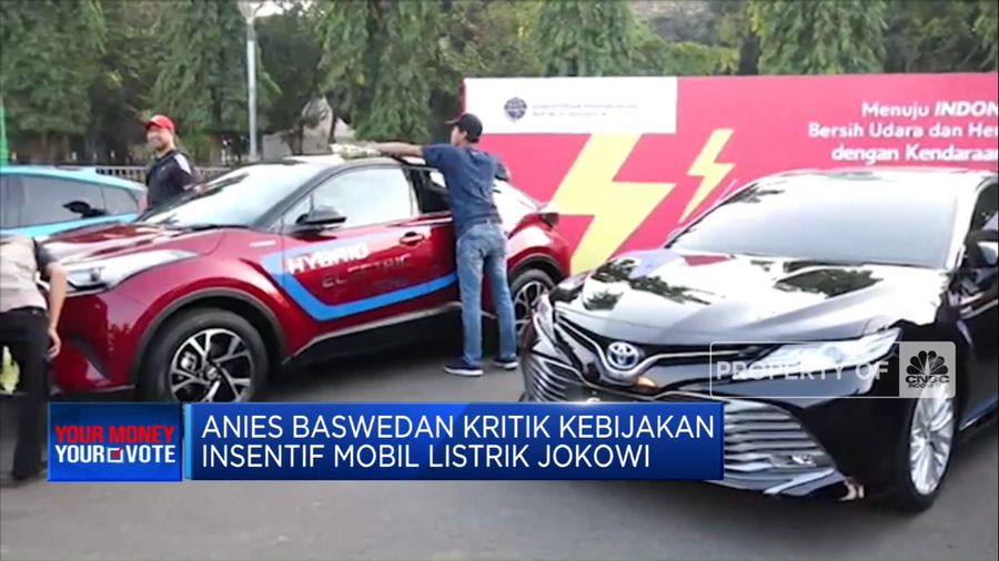 Anies baswedan Kritiki Kebijakan Subsidi Mobil Listrik Jokowi(CNBC Indonesia TV)
