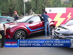Anies Baswedan Kritik Kebijakan Subsidi Mobil Listrik Jokowi