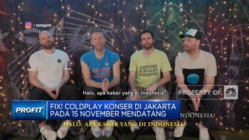 Video: Fix! Coldplay Bakal Konser di Jakarta