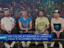 Video: Fix! Coldplay Bakal Konser di Jakarta