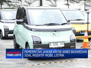 Insentif Mobil Listrik Dikritik Anies, Ini Kata Pemerintah