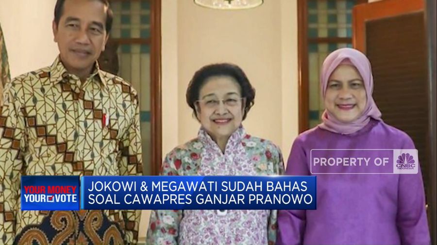 Jokowi & Megawati Bahas Cawapres Ganjar, Siapa Terpilih? (CNBC Indonesia TV)