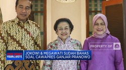 Jokowi & Megawati Bahas Cawapres Ganjar, Siapa Yang Tepat?