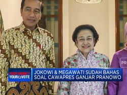 Jokowi & Megawati Bahas Cawapres Ganjar, Siapa Yang Tepat?