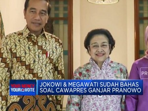 Jokowi & Megawati Bahas Cawapres Ganjar, Siapa Yang Tepat?