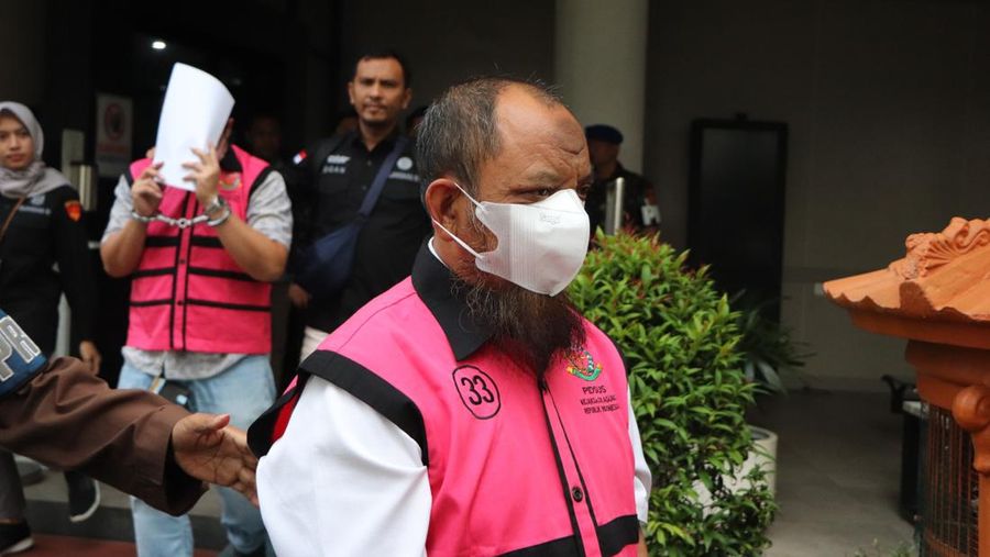 Kejaksaan Agung menetapkan 6 Orang sebagai Tersangka dan Dilakukan Penahanan Dalam Perkara DP4 di PT Pelindo. (Dok. Kejaksaan agung)