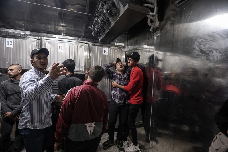 Asap dan api mengepul setelah pesawat tempur Israel melancarkan serangan udara di Khan Yunis, Gaza pada 09 Mei 2023. Asap dan api mengepul setelah pesawat tempur Israel melancarkan serangan udara di Khan Yunis, Gaza pada 09 Mei 2023. (Ashraf Amra/Anadolu Agency via Getty Images)