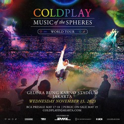 Coldplay Konser di GBK 15 November, Catat War Tiket di Sini!