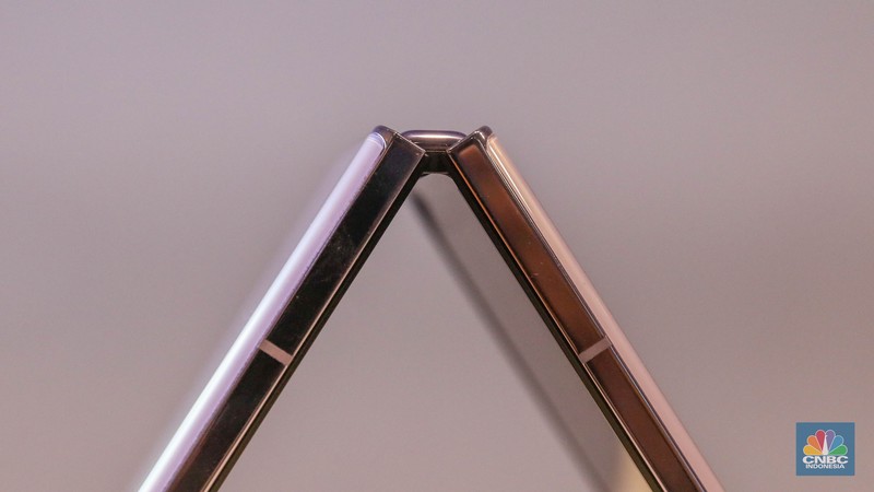 OPPO Find N2 Flip. OPPO Find N2 Flip. (CNBC Indonesia/Faisal Rahman)