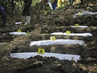 Ngeri! Potret Lokasi Kuburan Massal di Kongo, Ada 20 Jenazah
