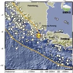 Gempa Kembali Guncang Banten, 7 Kali Lebih Semalam