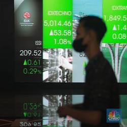 Ini 10 Saham Pilihan Asing Usai IHSG Ambruk Nyaris 5% Sepekan