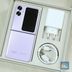 Oppo Find N2 Flip Tiba di RI, HP Layar Lipat Terniat!