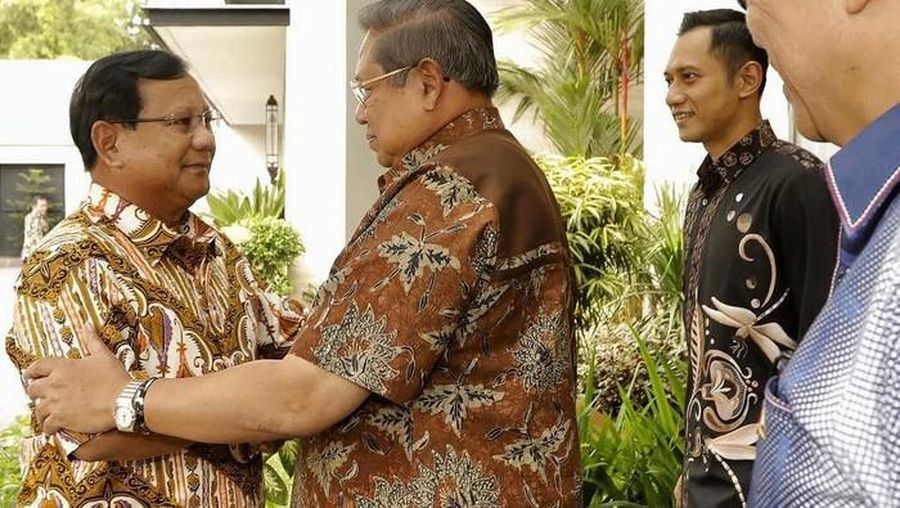 Susilo Bambang Yudhoyono dan Prabowo Subianto pernah bertemu membahas Pilpres 2019. Pertemuan berlangsung di kediaman SBY, Mega Kuningan, Jakarta. Susilo Bambang Yudhoyono dan Prabowo Subianto pernah bertemu membahas Pilpres 2019. Pertemuan berlangsung di kediaman SBY, Mega Kuningan, Jakarta. (Dok. Istimewa)