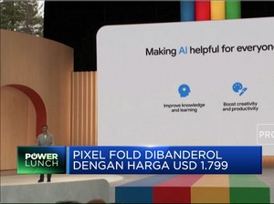  Google Umumkan HP Lipat Pertama, Pixel Fold