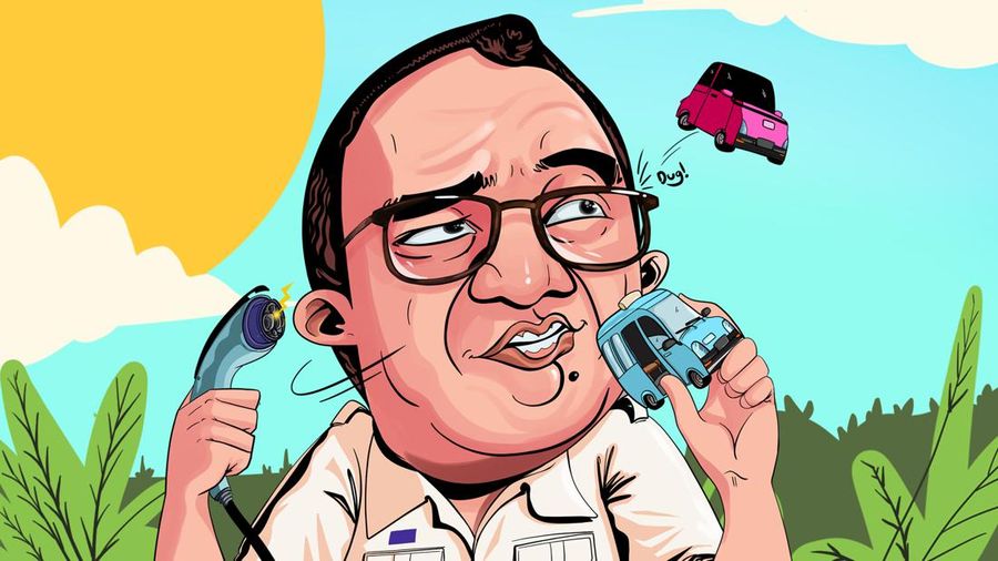 Infografis, Anies Kritik Kebijakan Subsidi Mobil Listrik Jokowi