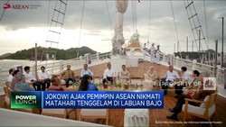 Jokowi Ajak Pemimpin ASEAN Nikmati 'Sunset' di Labuan Bajo