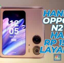 Hands-on Oppo Find N2 Flip, Harga Rp 15 Juta Layak Beli?