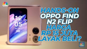 Hands-on Oppo Find N2 Flip, Harga Rp 15 Juta Layak Beli?
