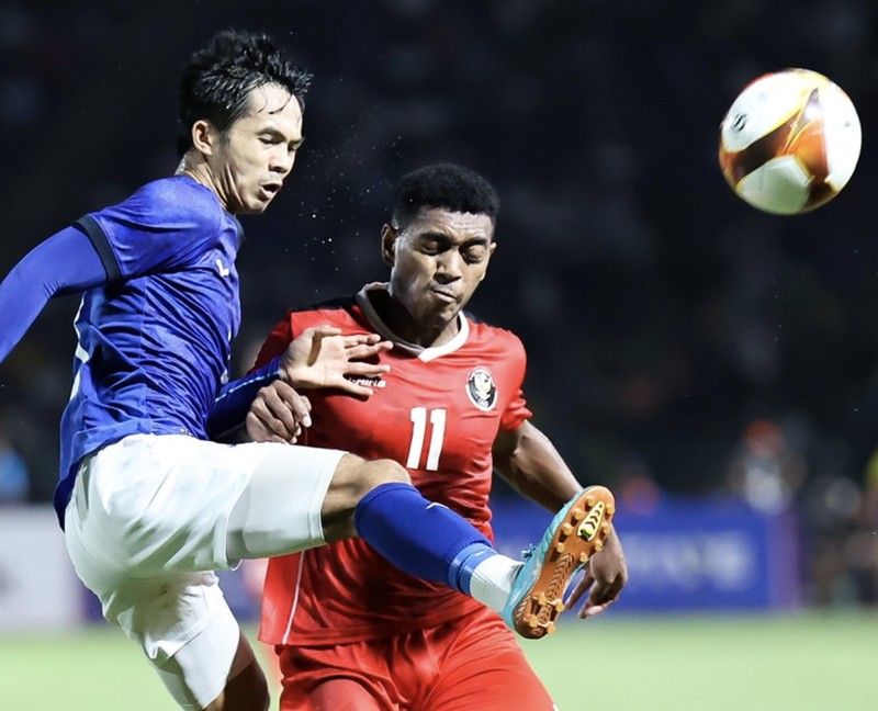 Timnas U-22 Indonesia kalahkan tuan rumah Kamboja U-22 dengan skor akhir 2-1. (Dok. PSSI)