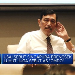 Video: Usai Sebut Singapura Brengsek, Luhut Sebut AS 