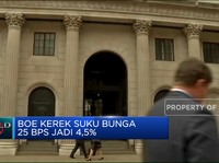 Video: Bank of England Kerek Suku Bunga 25 Bps Jadi 4,5%