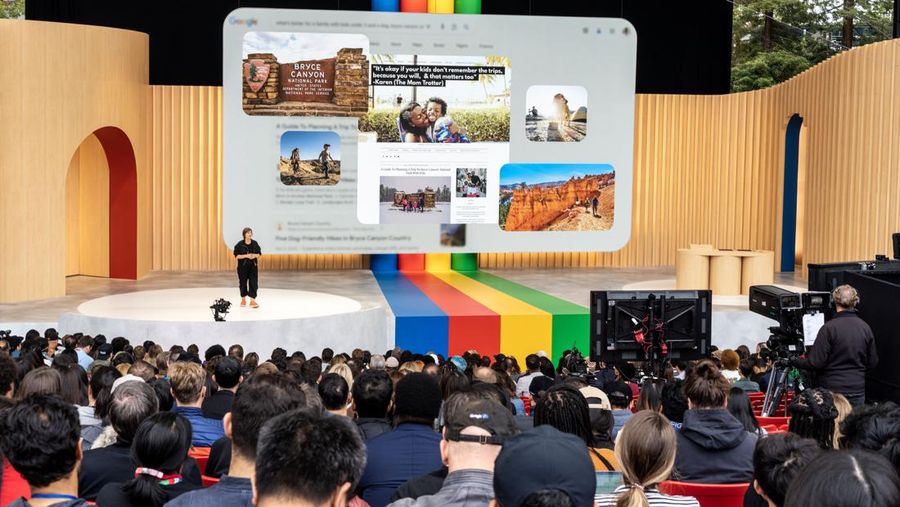 Google I/O 2023. (Melina Mara/The Washington Post via Getty Images)