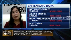 Harga Batubara Anjlok Hingga 60%, Nasib Emitennya Gimana?