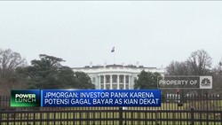 JPMorgan: Investor Panik Potensi Gagal Bayar AS Kian Dekat