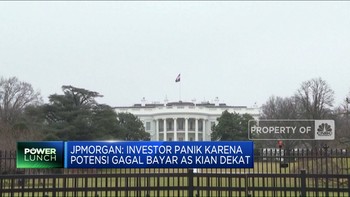 JPMorgan: Investor Panik Potensi Gagal Bayar AS Kian Dekat