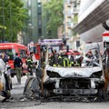 Potret Suasana Mencekam Pasca Ledakan di Kota Milan Italia