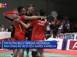 Tim Putra Bulu Tangkis Indonesia Raih Emas Ke-40 di SEA Games