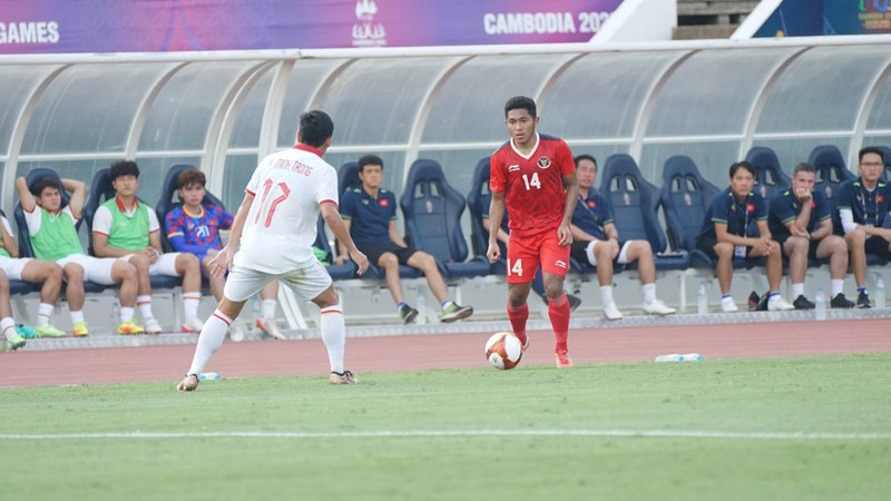 Timnas Indonesia U-22 menang melawan Vietnam dalam lanjutan SEA Games 2023 Kamboja. (Dok. PSSI)