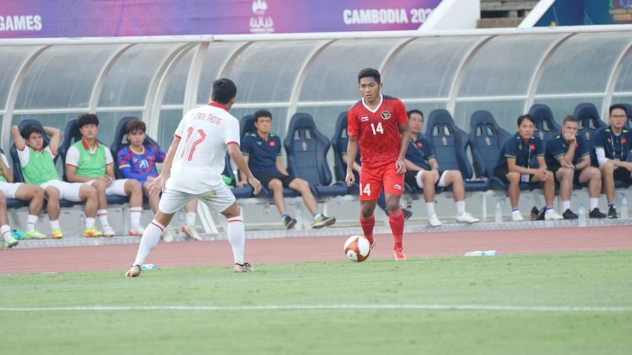 Timnas Indonesia U-22 menang melawan Vietnam dalam lanjutan SEA Games 2023 Kamboja. (Dok. PSSI)
