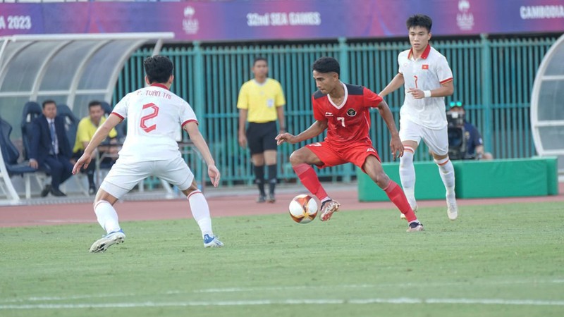 Timnas Indonesia U-22 menang melawan Vietnam dalam lanjutan SEA Games 2023 Kamboja. (Dok. PSSI)