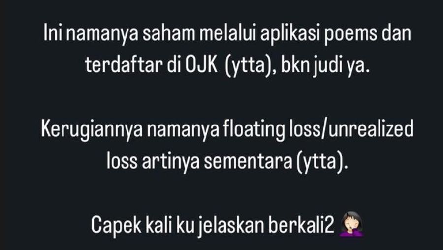 Jawaban Inara Rusli dituding main judi.