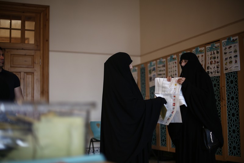 1490104811 ISTANBUL, TURKEY - MAY 14: Vote counting begins for President and 28th Term Parliamentary Elections on May 14, 2023, in Istanbul, Turkey. Turkey votes at the ballot box to elect its 13th President and 28th Term parliament, who will serve for five years. (Photo by Hakan Akgun/dia images via Getty Images)