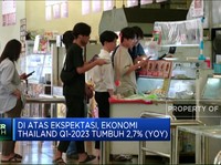 Di Atas Ekspektasi, Ekonomi Thailand Q1-2023 Tumbuh 2,7%