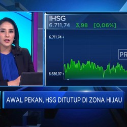Market Focus: IHSG Menguat Tipis - Saham Batubara Anjlok